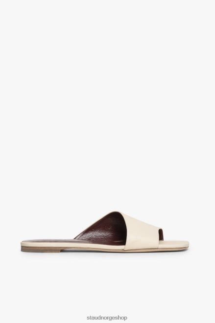 kvinner nevil sandal krem 6048FN933 STAUD sko